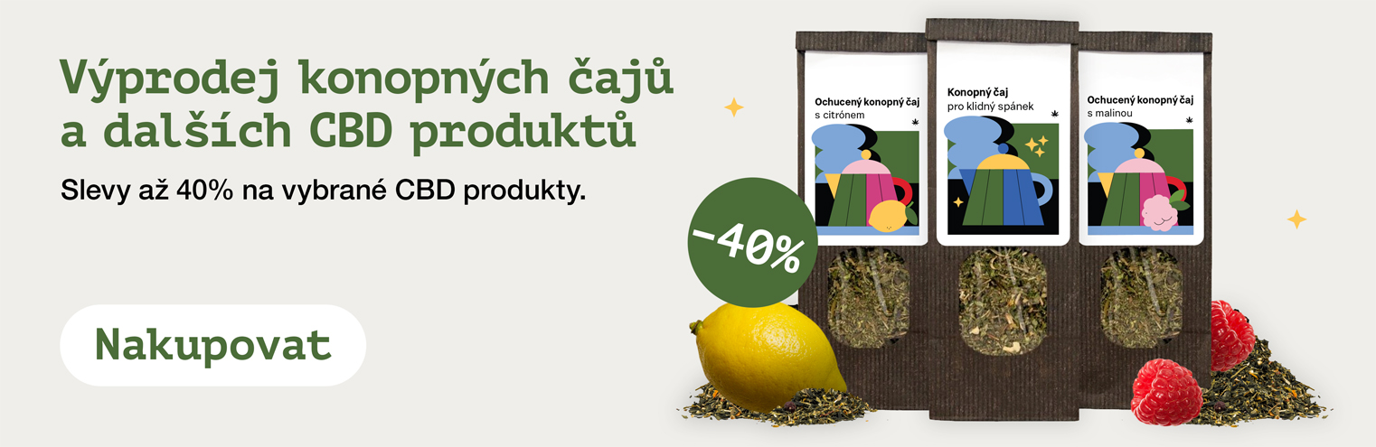 Akce na CBD produkty