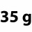 35 g