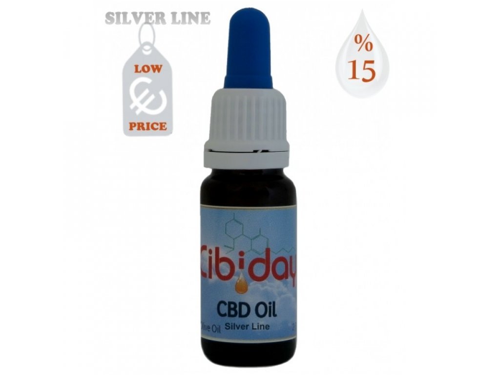 Konopný 15% CBD olej od firmy Cibiday