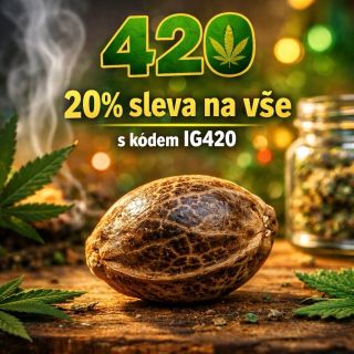 🌿 420 se blíží! 🌿 Připrav se na den plný pohody, relaxu a dobré nálady. 💚🦥 Teď je ten správný čas se naladit – získej 20%...