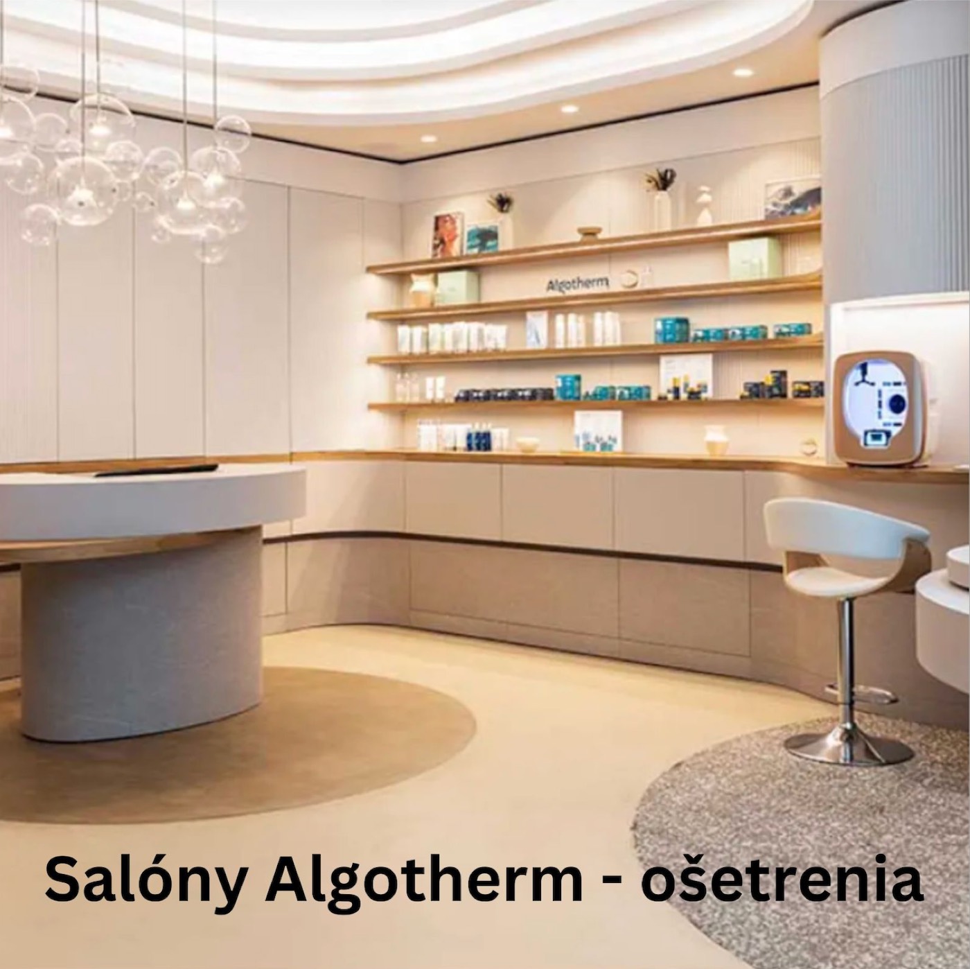 Ošetrenia Algotherm - Salóny