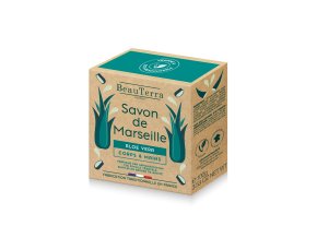 Marseillské tuhé mydlo - Aloe Vera - 100g