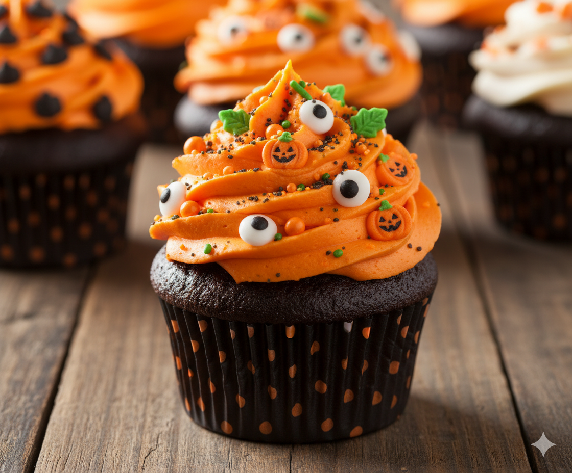 Jak jednoduše ozdobit cupcakes cukrovýma očima 👀