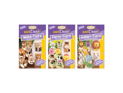 Cukrová dekorace Zvířátka z farmy Günthart Back Decor