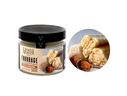 crunchy milk hazelnut wafer filling 300 g