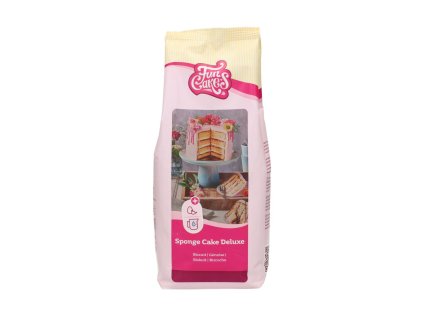 FUNCAKES2021 F10500 FUNCAKES MIX FOR SPONGE CAKE DELUXE 1KG PACKSHOT JPG 1