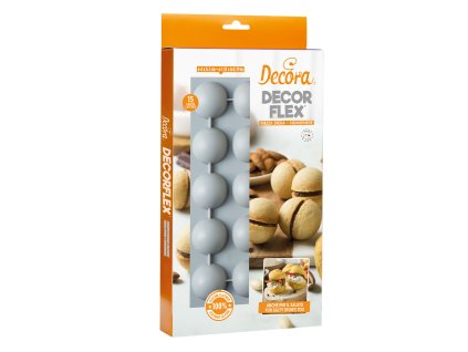 Silikonová forma polokoule, průměr 4 cm Decora