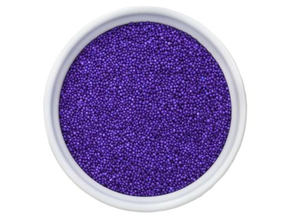 purple nonpareils sprinkles