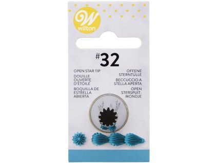 WILTON2022 02 0 0155 WILTON OPEN STAR TIP 32 CRD JPG
