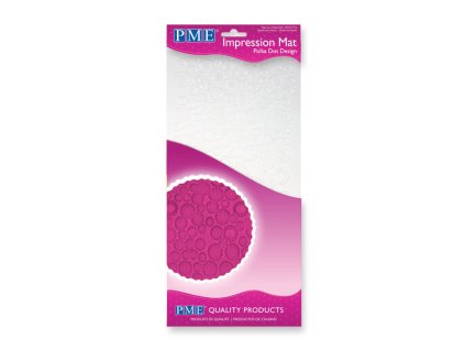 IM191 PME Polka Dot Design Impression Mat Must Haves Everyday Equipment Impression Mats