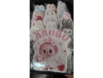 Curková dekorace na dort Labubu - sada zápichů