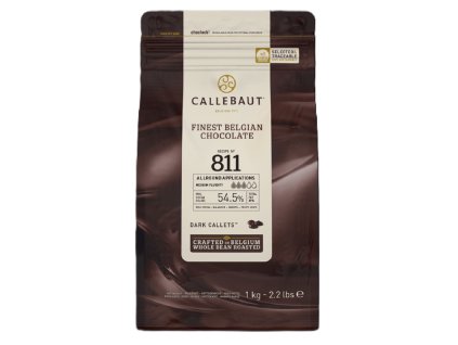 Callebaut Chocolade Callets Puur 811 1kg d8da