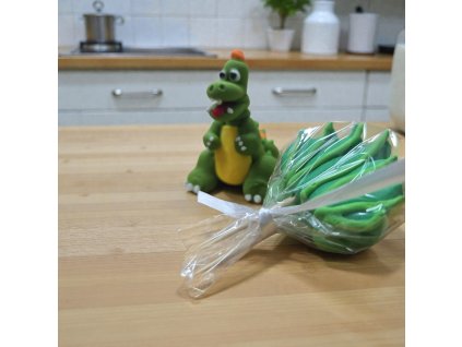 Dino sada (Rex) – Jedlá cukrová dekorace 3 ks