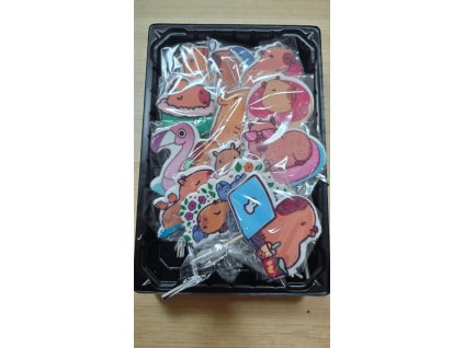 Kapybara na dort  (12 ks) – jedlé zápichy