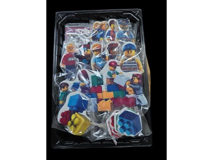 LEGO na dort – jedlé cukrové zápichy