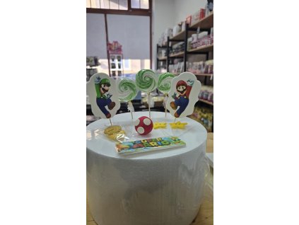 Super Mario: Cukrová dekorace, která posune váš dort do dalšího levelu!