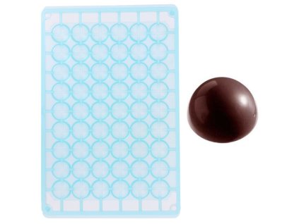 chocolate mold half spheres 18 mm
