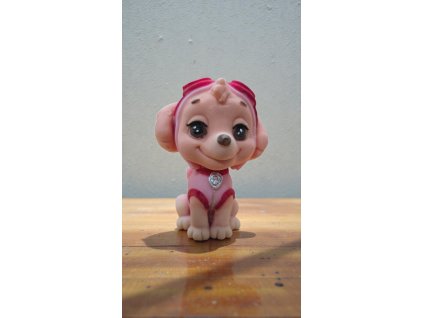 Tlapková patrola čokoládová figurka Skye 3D (ruční výroba) 8 cm
