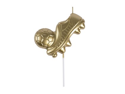 Taartkaarsje Gouden Voetbalschoen f473