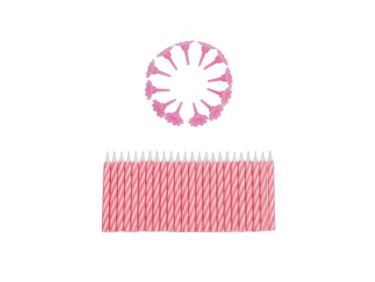 roze houder taartkaarsjes 1 bdbc