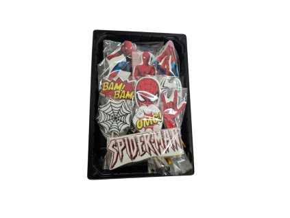Sada jedlých cukrový zápichů Spiderman 2