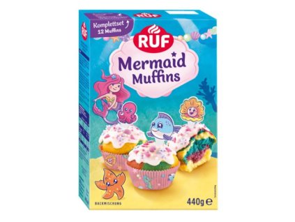 cupcake mořská panna