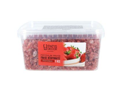 dehydrated strawberry nuggets 1 kg