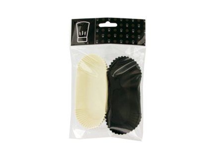 black and white lightning bolt baking trays x40