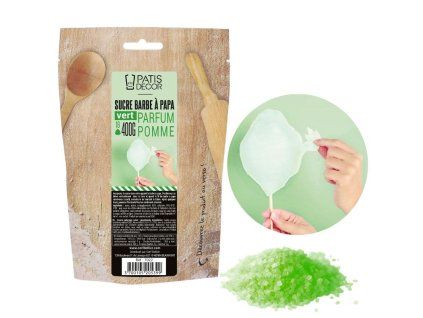 candyfloss sugar green apple 400 g