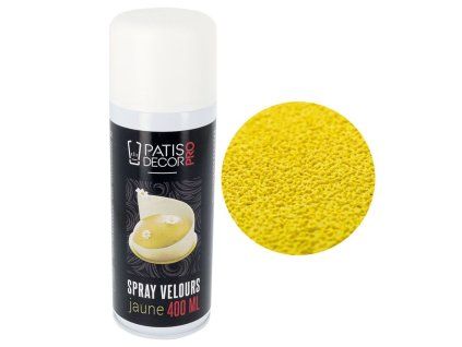 yellow velvet effect spray 400 ml