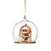 QKXM045 A Christmas TEa Dome Bauble