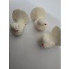 Holubička – cukrová dekorace na dort 3x4 cm