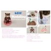 Modelling Chocolate Bear PME Floral Design Impression Mat Must Haves Everyday Equipment Impression Mats
