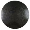 cake drum round black o 30 cm