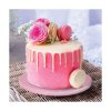 cake drum rond rose o 20 cm patisdecor (1)
