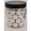 Křupavé čokoládové koule -bílé pearl 15 mm průměr
