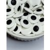 Cukrové oči 18 mm – jedlé dekorace na dorty a cupcaky (bez lepku)