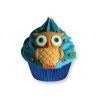 1102EP015 OWL CUPCAKE JEM Pop It Owl Shaped Mould for Cake Decorating Cutters Popits