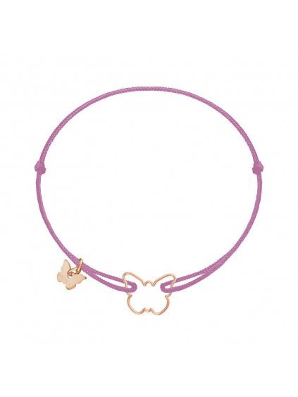 Hole Butterfly Rose Gold Antique Pink Thread 600x