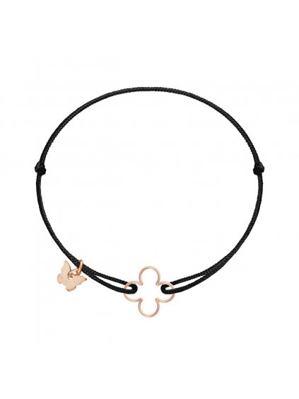 NÁRAMOK HOLE CLOVER ROSE GOLD