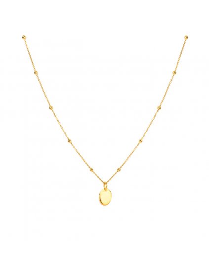 NÁHRDELNÍK SMALL PLAIN MEDALLION
