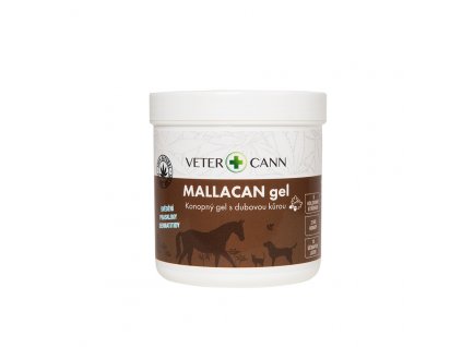 Vetercann Mallacann gel s konopím a dubovou kůrou 100ml