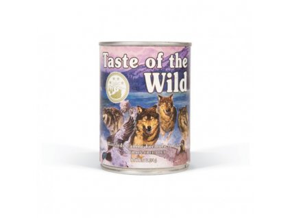 Taste of the Wild konzerva Wetlands Wild Fowl 390g