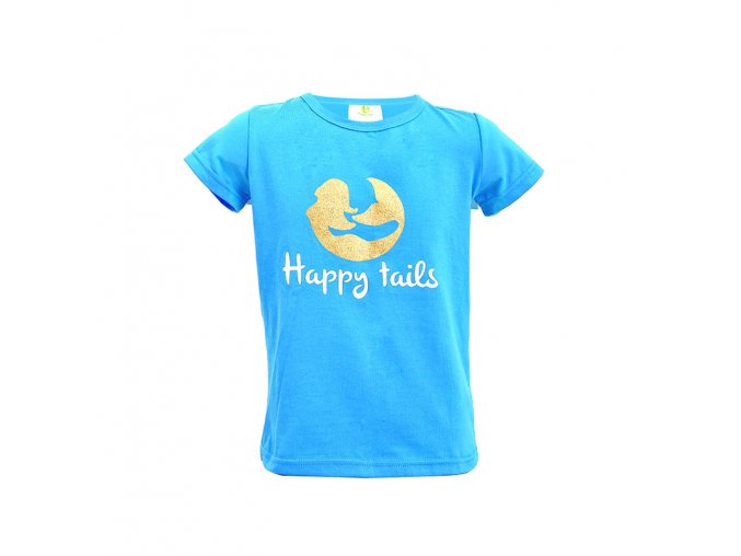 tricko kids happytails blue web