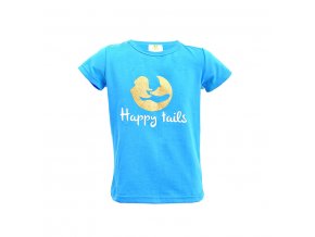 tricko kids happytails blue web