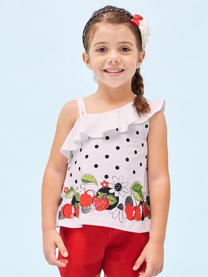 Dívčí souprava kraťásků a tílka Mayoral (Velikost 134)