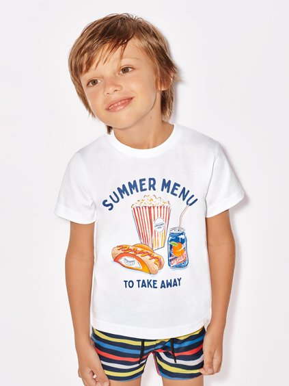 Sada dvou chlapeckých plavek Mayoral (Barva Modrá, Velikost 104)