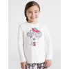 Dívčí tričko s dlouhým rukávem a potiskem Mayoral (Velikost 128)