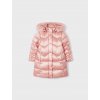 Dívčí dlouhý kabát s kožíškem Mayoral (Barva Růžová, Velikost 104)