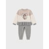 Dívčí pletená souprava kalhot a svetru Mayoral (Barva Šedá, Velikost 98)